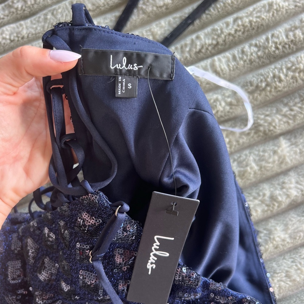 Lulu's NWT Sequins Mini Dress - Picture 4 of 6